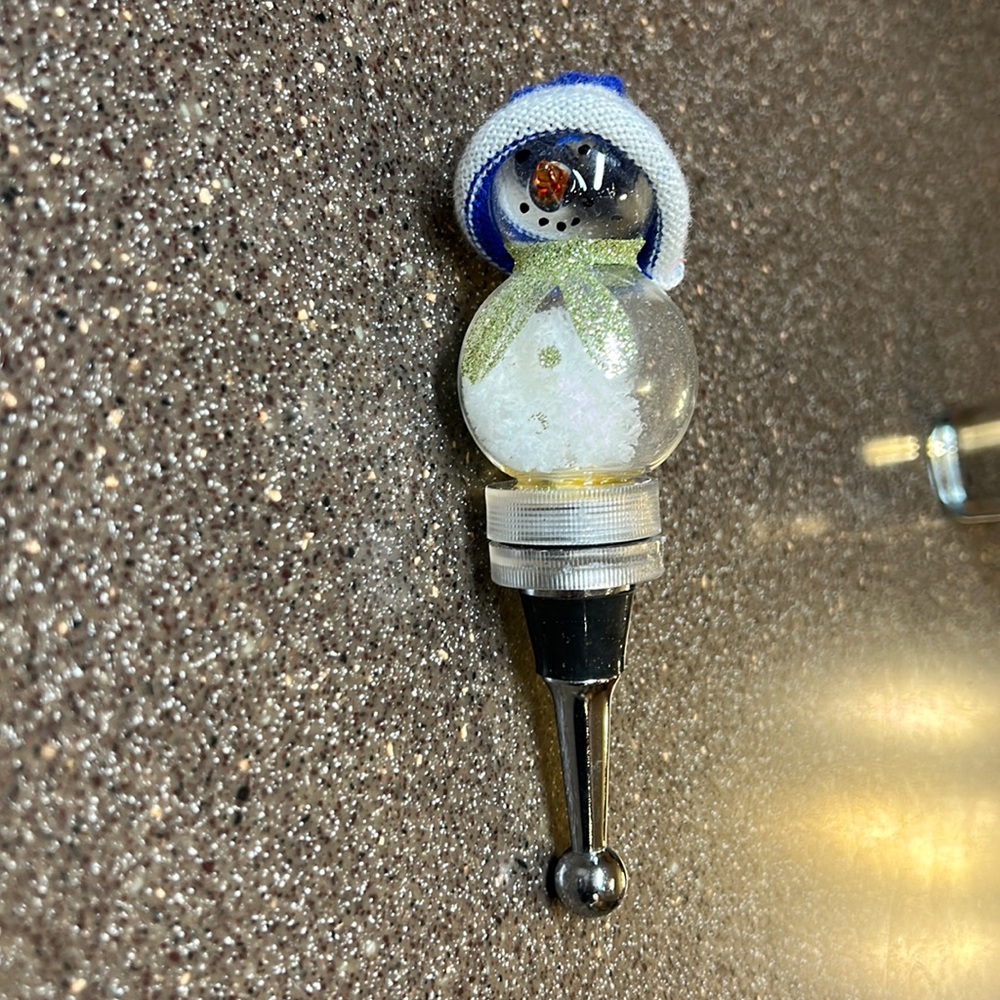 Snowman Wine Stopper